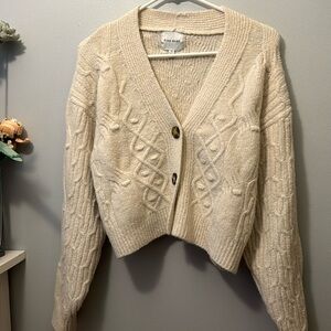Comfy Cropped Cardigan